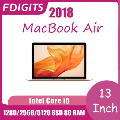 2018 MacBook Air (8th Generation) Intel i5 chip 13 Inch 128G/256G/512G/1T SSD 8G/16G RAM Notebooks L