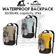 Naturehike Waterproof Backpack 20L 30L 40L Outdoor TPU Dry Wet Separation Storage Bag Ultralight Hik