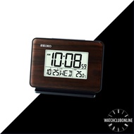 [WatchClubOnline] QHL068B Seiko Table Clock Digital Quartz Alarm Light Thermometer QHL068 QHL-068 QHL-068B