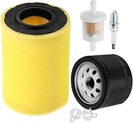 SYOWADA LT150 Air Filter Oil Filter Kit Replacement For John Deer Z345 Z345R Z345M Z235 Z355R Z335E 