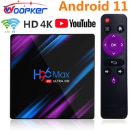 FVBGNHBVCS H96 MAX RK3318 TV Box Android 11 Smart TV Box 4K HD 2.4G 5G Wifi BT4.0 Receiver Media Player USB 3.0 4GB 32GB 64GB