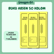 BUKU ABSEN 50 KOLOM / BUKU ABSENSI