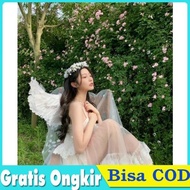 ORIGINAL Sayap Peri Putih Anak/Dewasa Sayap Malaikat Angel Besar Sayap Cosplay