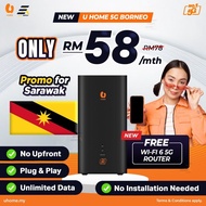 Uhome 5g Broneo For Sarawak and Sabah Umobile Wifi FREE ROUTER 2 YEARS CONTRACT