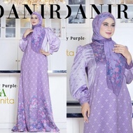 Best Danira Set (Gamis Dan Hijab) By Sanita