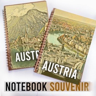 Notebook A5 Austria Vienna Buku Nota Souvenir Gift Journal