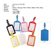 PU Luggage Tag | Travel Bag Tag | Name Tag for Suitcase/Backpack/Travel Accessories