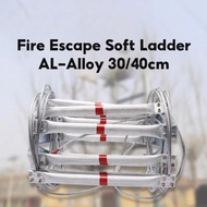 Fire Escape Soft Ladder Household Folding Soft Rope Ladder Aluminum Alloy Escape Soft Ladder Descend