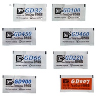 New Arrival 100 Pieces 0.5g Mini Bag Packaging Thermal Grease Paste CPU Heat Sink Compound 50g In To