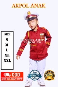 Seragam AKPOL Anak KOSTUM KARNAVAL ANAK POLISI