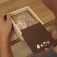 【咖啡豆+明信片禮盒】樂田活版印刷配方豆 實用禮物 禮盒 送禮