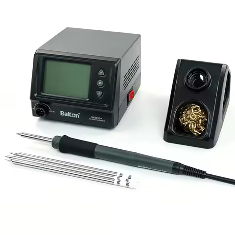 T12 Soldering Station BK969D+ Bakon Soldering Iron 100-240V Auto-sleep Function Electronics Tools T1