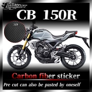 For HONDA CB150R 3D carbon fiber fuel tank protective film transparent film sticker modification accessories