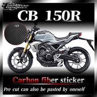 For HONDA CB150R 3D carbon fiber fuel tank protective film transparent film sticker modification acc