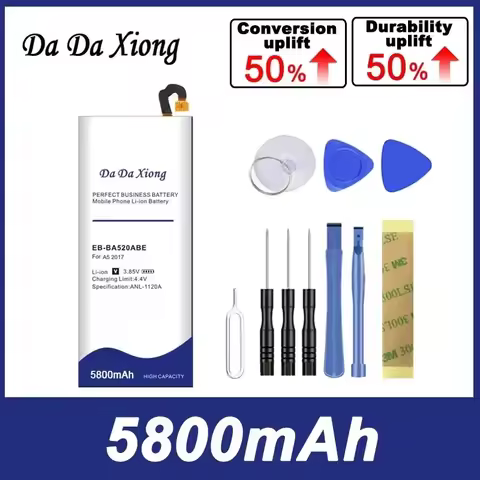 EB-BA520ABE B500BE EB-BJ120CBE Battery For Samsung Gear Note S2 2 A3 S4 A5 J1 J5 A51 A20 A02S M02S M