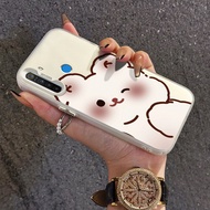 Case For Realme 5 5i 5s 6i C3 C3i Ultra-Thin Transparent Bear Drop Phone
