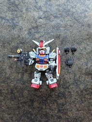 SDCS 機動戰士鋼彈 GUNDAM RX-78F00 橫濱高達 成品模型 全手工 上色 細節分色  骨架做金屬色 黑色滲線 噴塗 貼了水貼 消光
