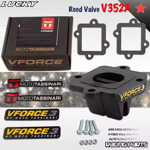For Yamaha Jog 50 CY50 YQ Aerox RE2 2003-2012 Reed Valve Motorcycle Accessories V352A V-Force 3 Inta