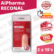 [FREE SHIPPING] AiPharma RECONAL Fungal Nail Treatment Patches 2x15s (Exp: 10/2026)
