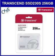 Transcend SSD230S 256GB  2.5" Solid State Drive SATA III 3D NAND TLC TS256GSSD230S 5 Years Sg Warranty