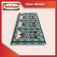 HIJAU Medeena Prayer Rug Mosque Carpet per picture - Green Thick Mosque Eid 2024 Latest Trendy Premi