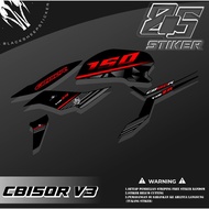 Striping Sticker CB150R NEW V3 - STRIPING CB150R STREET FIRE V3