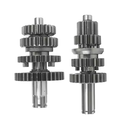 125cc Transmission Gear Box Main Counter Shaft Assy For Lifan 125 1P52FMI Horizontal Engine Kayo BSE