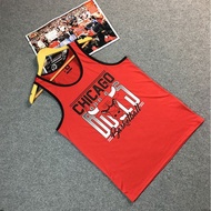 UNK NBA Chicago Bulls Jersey Tank Top Red