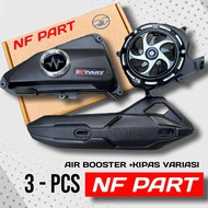 3 PCS BEAT DELUX 2020-2024 NF BRAND PART - AIRBLEDD THAILAND AIRBLEEDE ️BEAT DELUX FILTER COVER BEAT