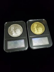 Worth Coin worth collection gold 金 Silver 銀 United States of america USA US 自由 神像 Liberty In god we 