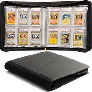 X PRO Graded Card Binder - Holds 60 Graded Slabs, Suitable for PSA and CGC Slabs | 6 Pocket Slab Bin