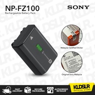 (Sony Malaysia) Sony NP-FZ100 / FZ100 InfoLITHIUM Rechargeable Battery - 2280mAh for Sony A7IV | A7I