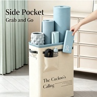 Foldable Fabric Yoga Storage Box, Home Gym Sports Equipment Storage Box