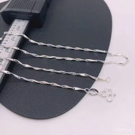 Polished Silver Jewelry Baojun Classic3-8g Silver Chain One piece dropshipping999Gua Zi Chain Korean