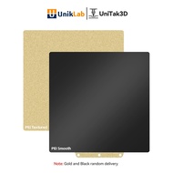 【UniTak3D】3D Printer PEI Build Plate 235mm for Flashforge Adventurer 5M,Double Sided Smooth/Textured