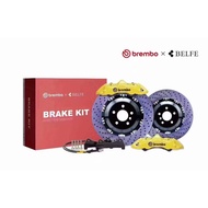 BREMBO GT6 POT BRAKE KIT WITH BELFE PAD&DISC JUNE OFFER 100% ORIGINAL NEW SET