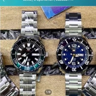 Seiko 5 sports baby monster silver stainless steel