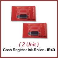 IR-40 / IR40 / IR 40 Ink Roller For Cash Register - Purple In Colour (2 Pcs)