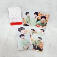 Photocard Jin BTS Love Yourself Passport Cream Mini Photocard BTS Passport Jin Cream