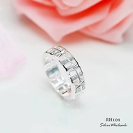 PROMOTION # RH101 Silver 925 Lucky Wealth Abacus Ring - Original Silver Abacus Ring
