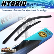 ♞,♘,♙,♟( 21/18 )2PCS ISUZU ALTERRA 2005-2014 AERODYNAMIC HYBRID BANANA TYPE WIPER BLADE