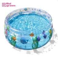 สระว่ายน้ำเป่าลมพลาสติก0.20มม. เด็กเล่นอ่างอาบน้ำสำหรับกลางแจ้งในร่ม