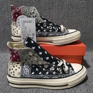 OFF Co-Branded Converse 1970S Cashew Flower Stitching High-Top Pure Source Three-Time Vulcanized Sam