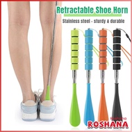 Roshana 28cm-72cm Telescopic Stainless Steel Shoe Horn Adjustable Long Handle Shoe Spoon Shoe