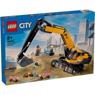 LEGO 60420 City Yellow Construction Excavator