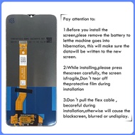 XD 6.6 "จอ LCD แบบดั้งเดิมสำหรับ OPPO Realme C35 RMX3511สัมผัสหน้าจอ LCD หน้าจอดิจิตอลแทนการประกอบสำ