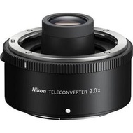 【中野數位】Nikon Z TELECONVERTER TC-2X增距鏡NIKON Z系列2倍加倍鏡/國祥公司貨