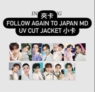 Seventeen Follow Again To Japan MD UV CUT JACKET小卡