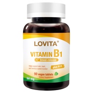 LOVITA LOVITA Sustained-Release Vitamin B1 50mg (90 Vegetarian Tablets) Added Vitamin B12