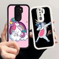 Case for OPPO A5 A9 2020 F11 Pro Reno 2Z 2F Silicone Case H-44 Cute Unicorn